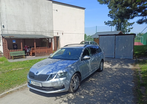 Skoda Octavia cena 78900 przebieg: 103500, rok produkcji 2020 z Chojnice małe 56